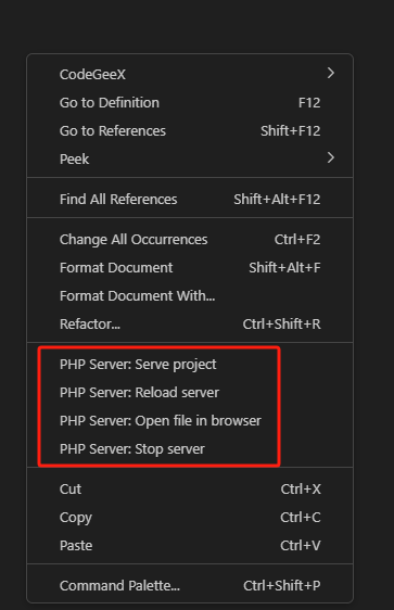 PHP Server安装成功